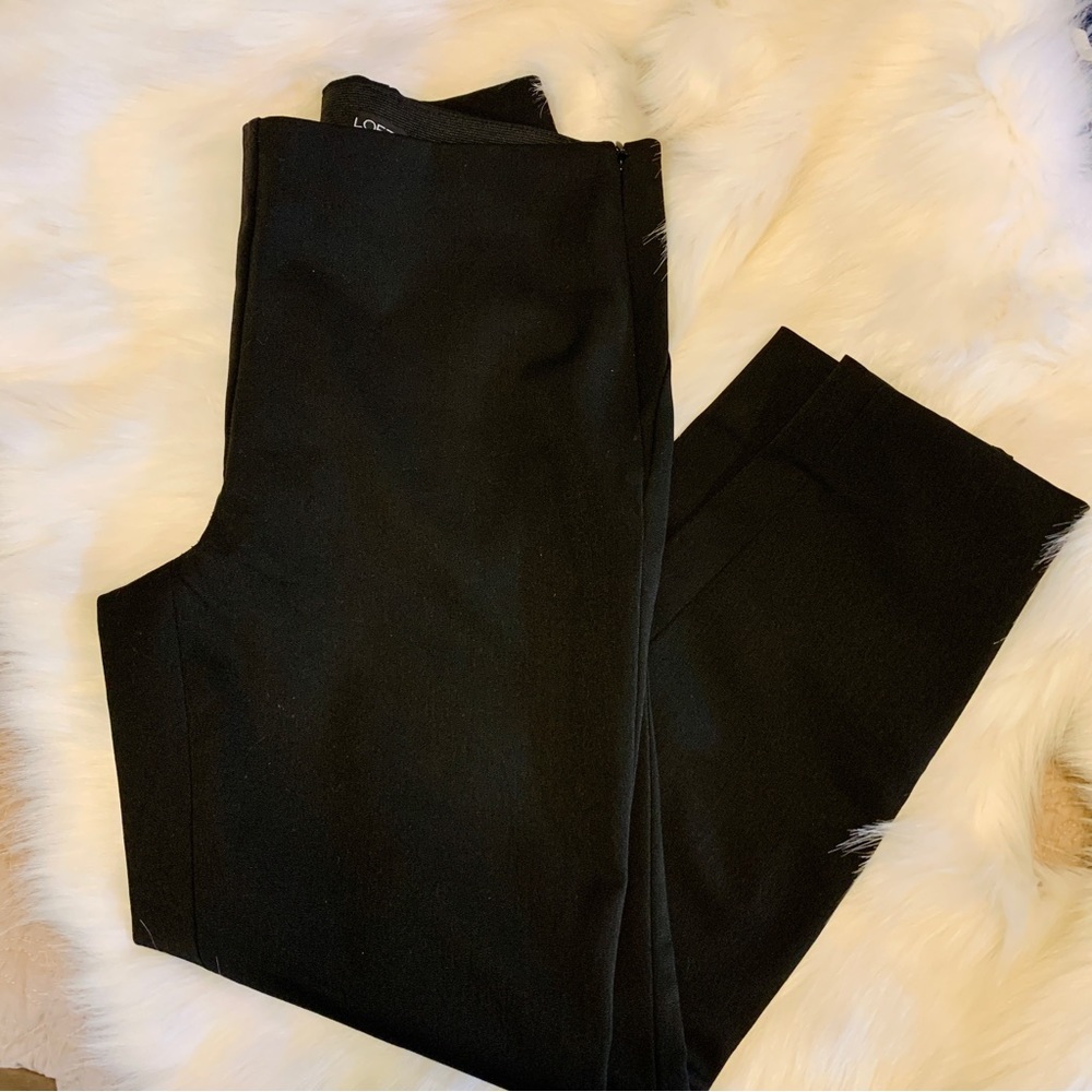 Ann Taylor LOFT Petites Skinny Black Pants 8 P NWT